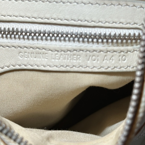 EUC TODS leather suede & canvas hobo shoulder bag - Picture 12 of 15